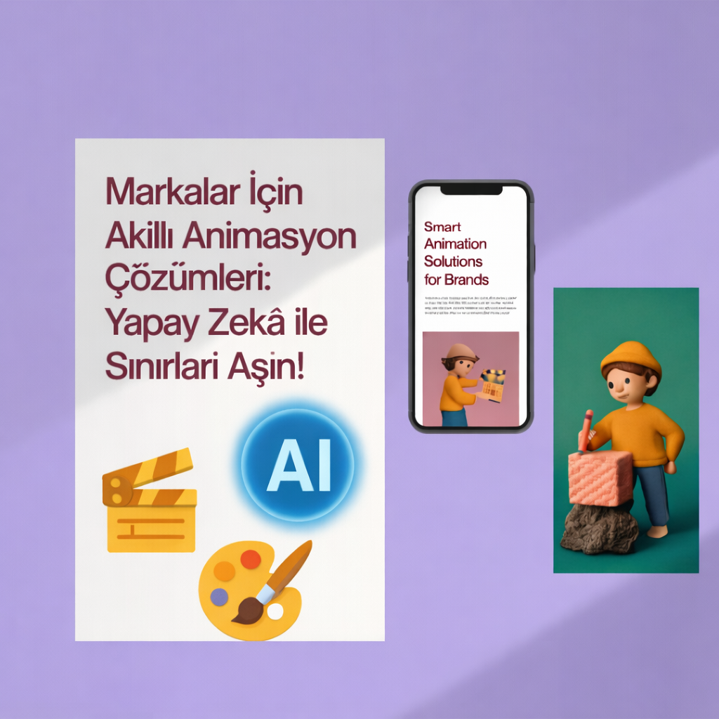 Markalar İçin Akıllı Animasyon Çözümleri: Yapay Zekâ ile Sınırları Aşın